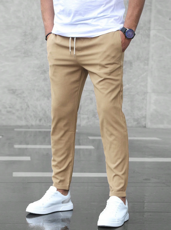 Pantaloni Elasticizzati Da Uomo | Con Tasca