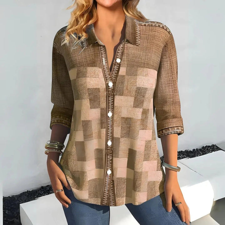 Camicia Estiva A Quadri Da Donna | Chic