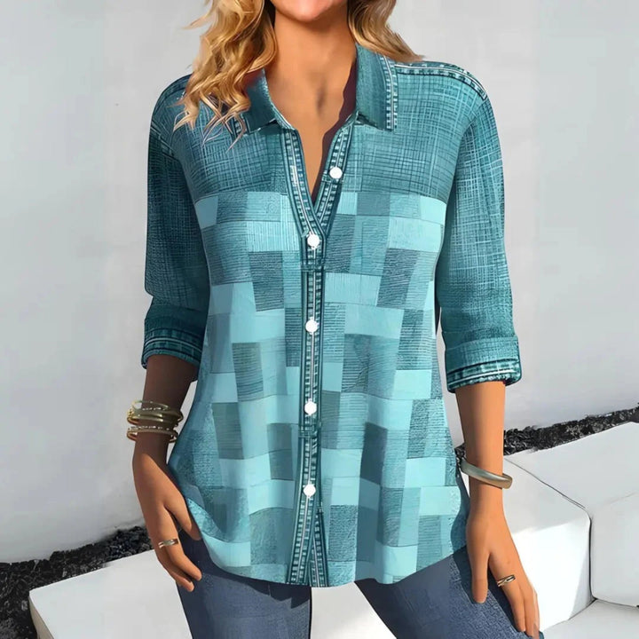 Camicia Estiva A Quadri Da Donna | Chic