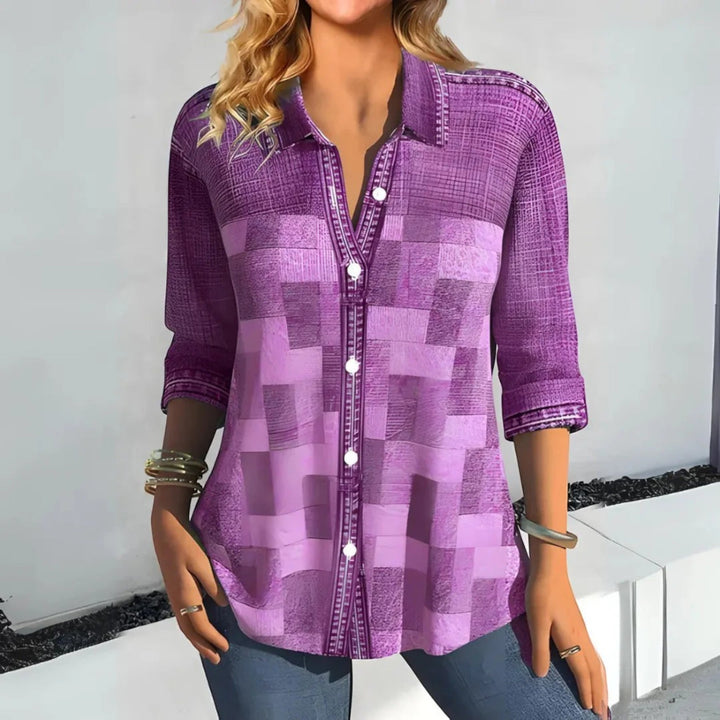 Camicia Estiva A Quadri Da Donna | Chic