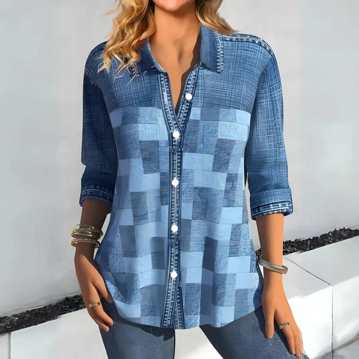 Camicia Estiva A Quadri Da Donna | Chic