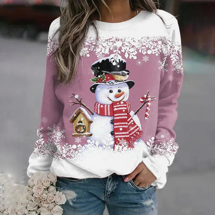Maglione Natalizio Con Girocollo Donna | Invernale