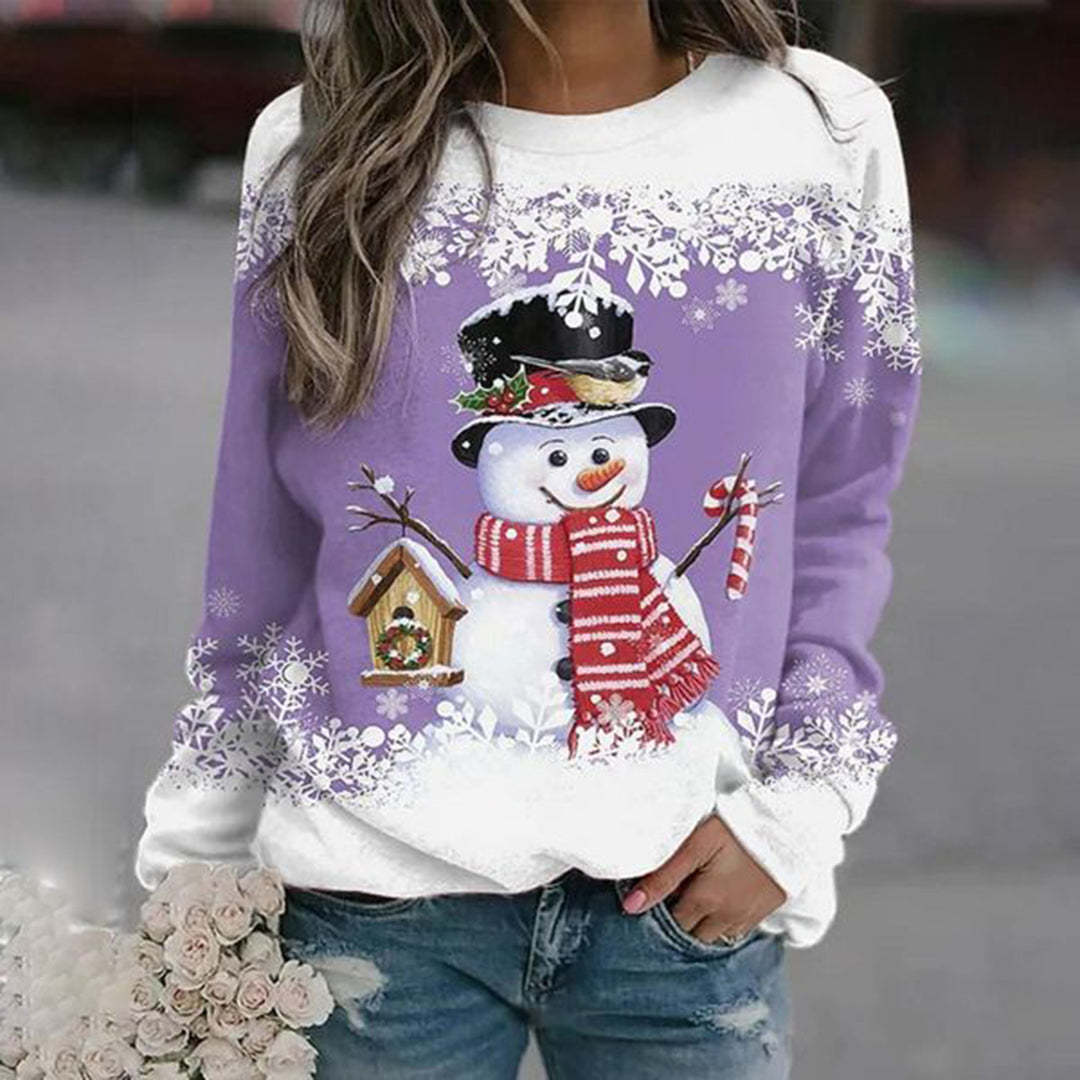 Maglione Natalizio Con Girocollo Donna | Invernale