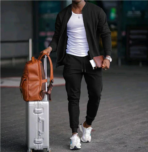 Completo Casual Uomo Due Pezzi Manica Lunga | Due Pezzi