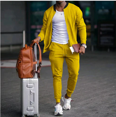 Completo Casual Uomo Due Pezzi Manica Lunga | Due Pezzi