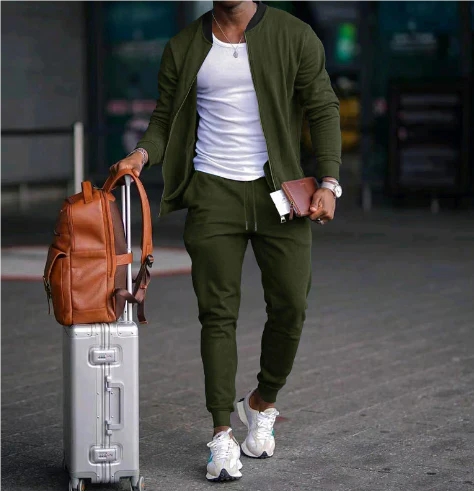 Completo Casual Uomo Due Pezzi Manica Lunga | Due Pezzi