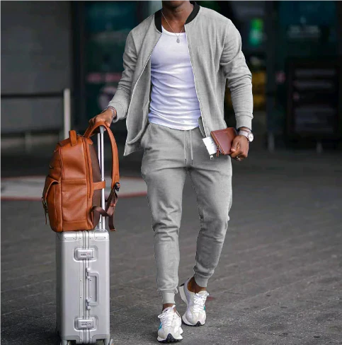 Completo Casual Uomo Due Pezzi Manica Lunga | Due Pezzi