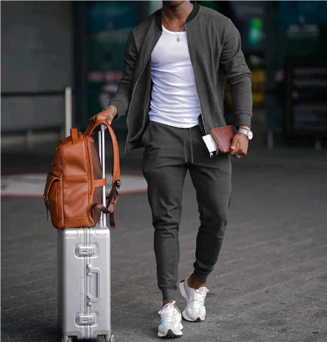 Completo Casual Uomo Due Pezzi Manica Lunga | Due Pezzi