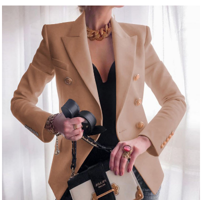 Blazer Per Donna | Bottone Dorato