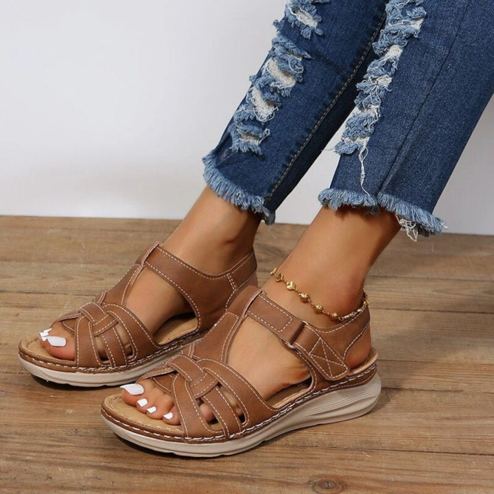 Cómodas sandalias planas para mujer | Slingback