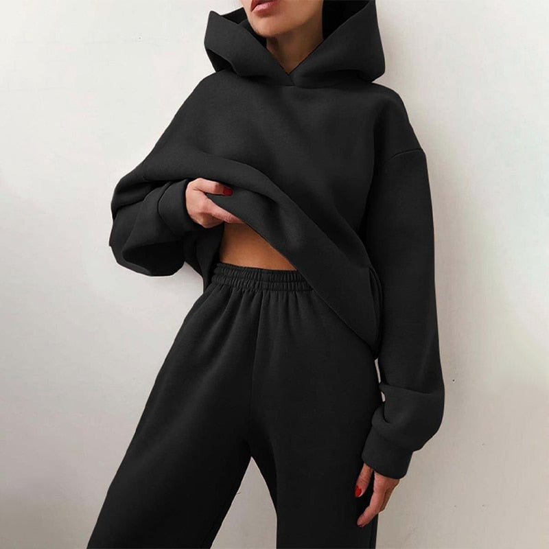 Set Tuta Oversize Per Donna | Manica Lunga