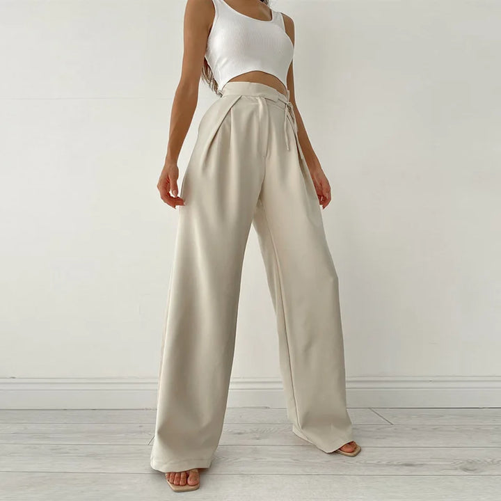 Pantaloni Da Donna A Gamba Larga | Casual