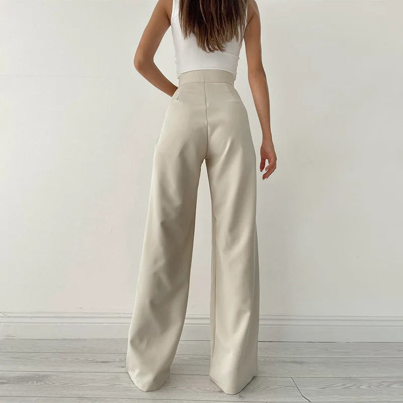 Pantaloni Da Donna A Gamba Larga | Casual