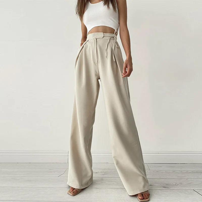 Pantaloni Da Donna A Gamba Larga | Casual