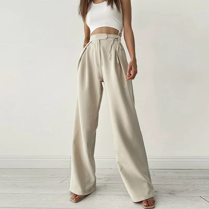Pantaloni Da Donna A Gamba Larga | Casual