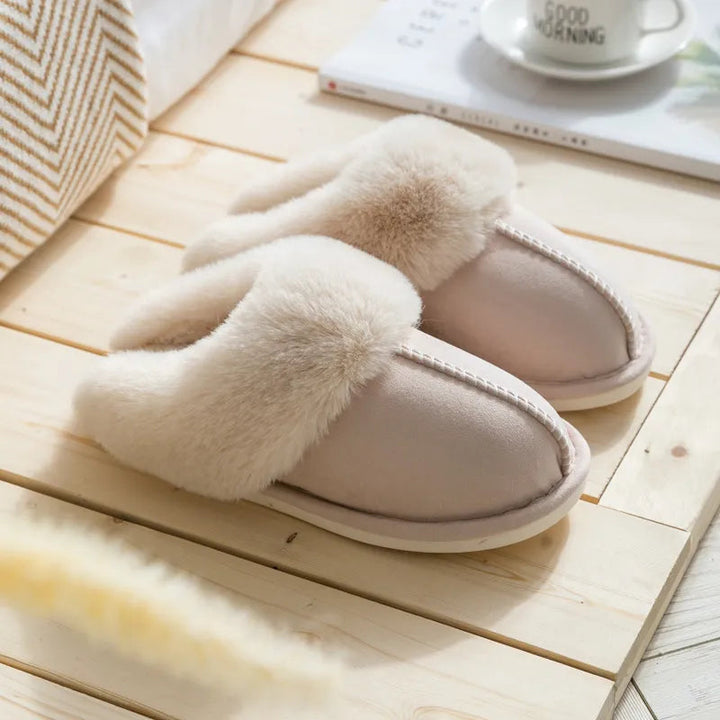 Pantofole Per Donna | Con Bordo In Pelliccia