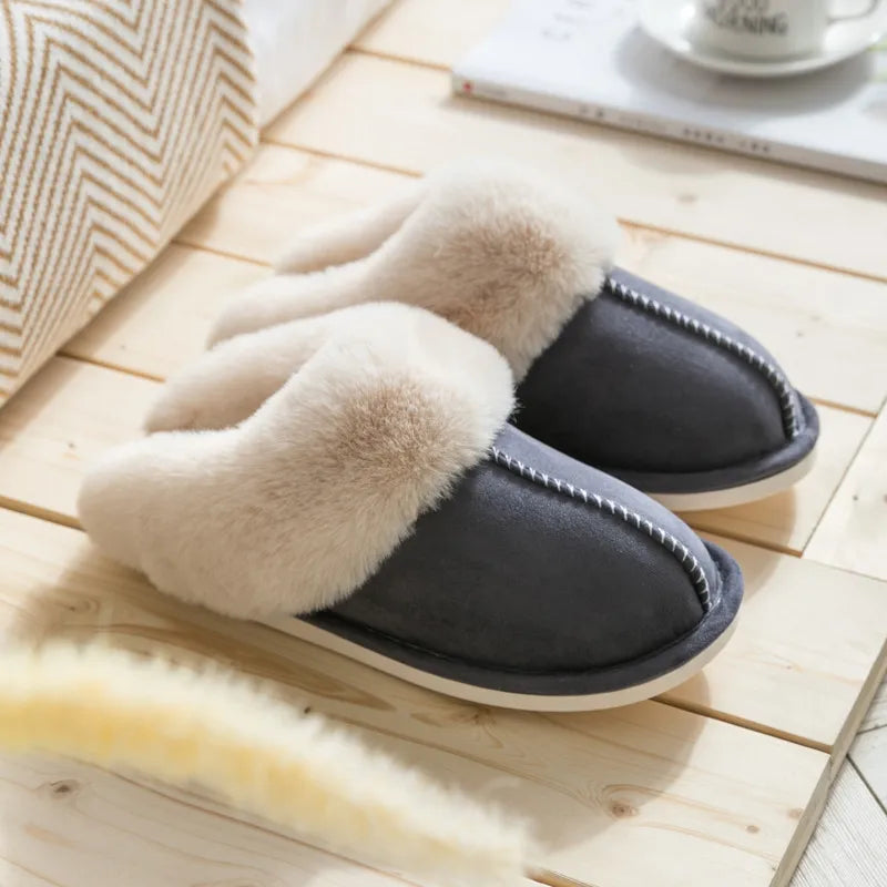 Pantofole Per Donna | Con Bordo In Pelliccia