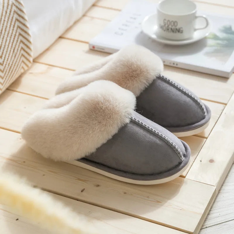 Pantofole Per Donna | Con Bordo In Pelliccia