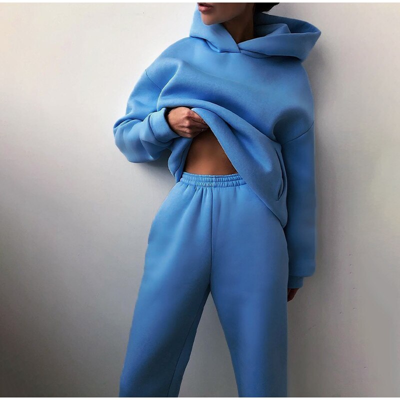 Set Tuta Oversize Per Donna | Manica Lunga