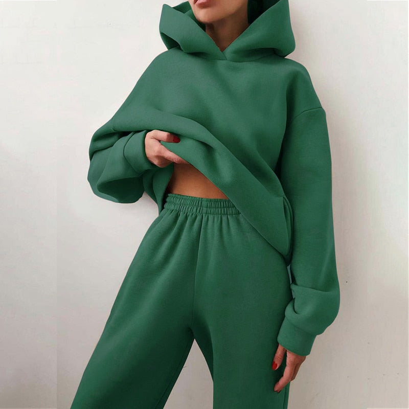 Set Tuta Oversize Per Donna | Manica Lunga