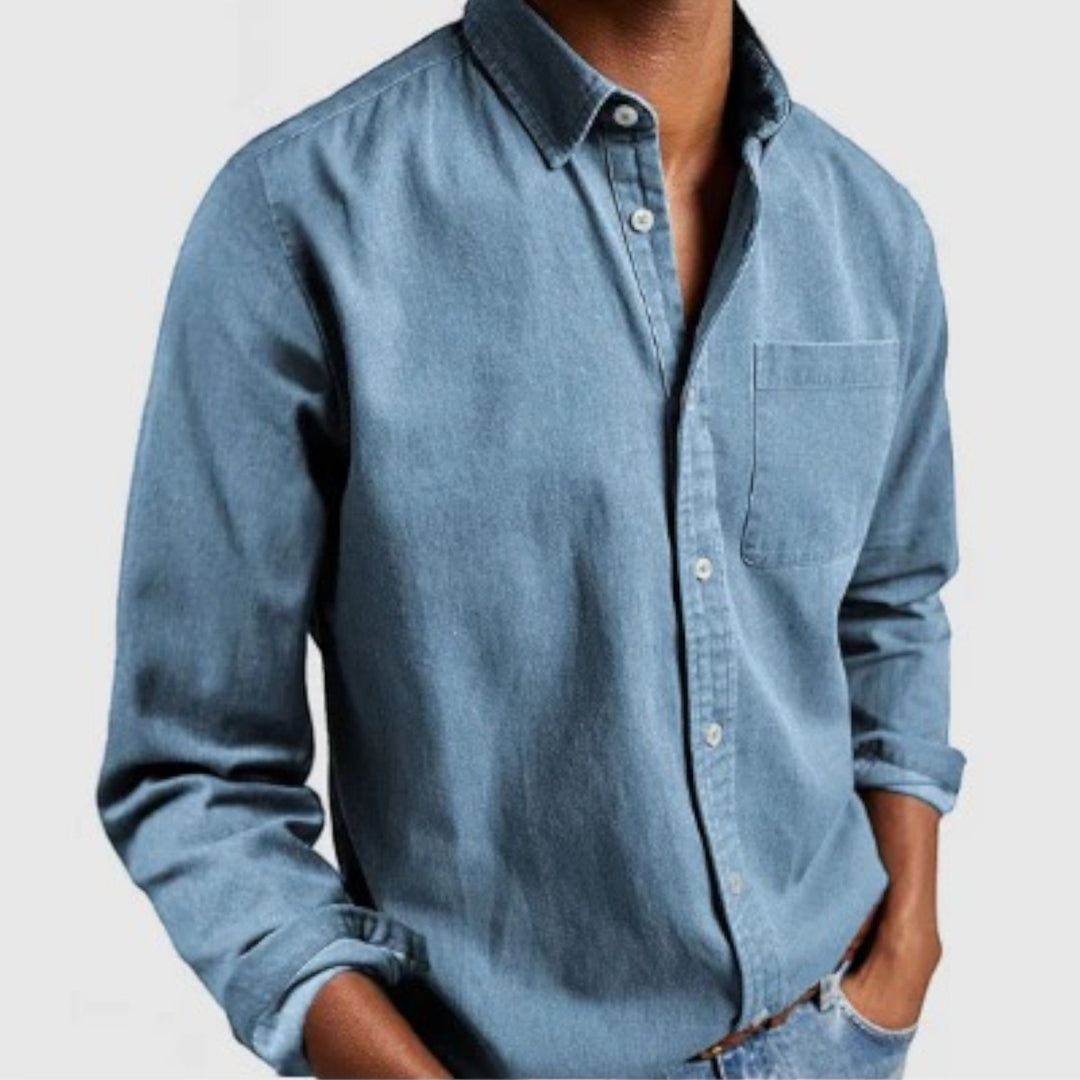 Roman | Camicia Casual Button-down Da Uomo | Manica Lunga