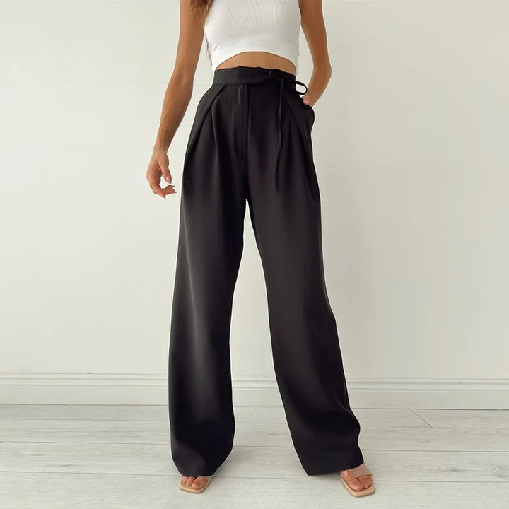 Pantaloni Da Donna A Gamba Larga | Casual