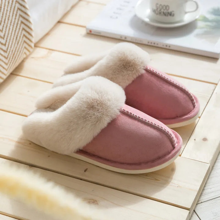 Pantofole Per Donna | Con Bordo In Pelliccia