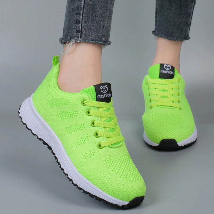 Solène | Komoda Buty Sportowe Sznurowane Damskie