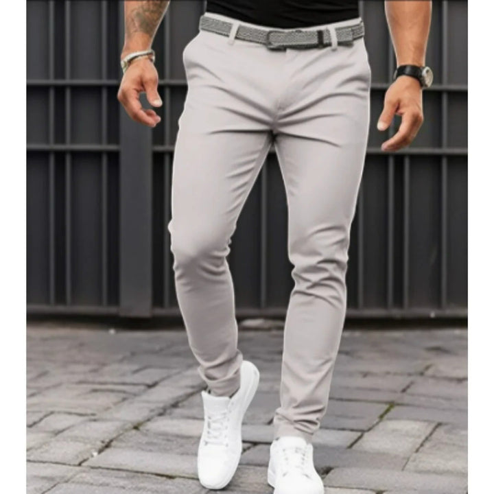 Bastien | Pantaloni Chino Elasticizzati Da Uomo | Vestibilità Slim