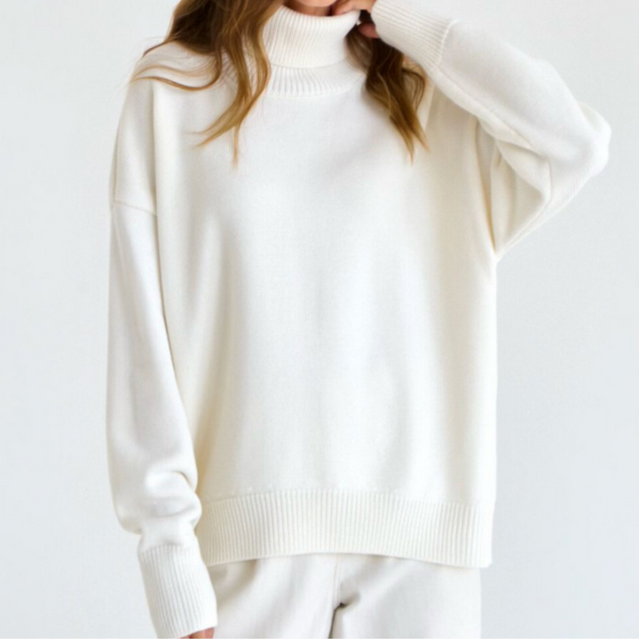 Maglione Dolcevita Larga Da Donna | Inverno