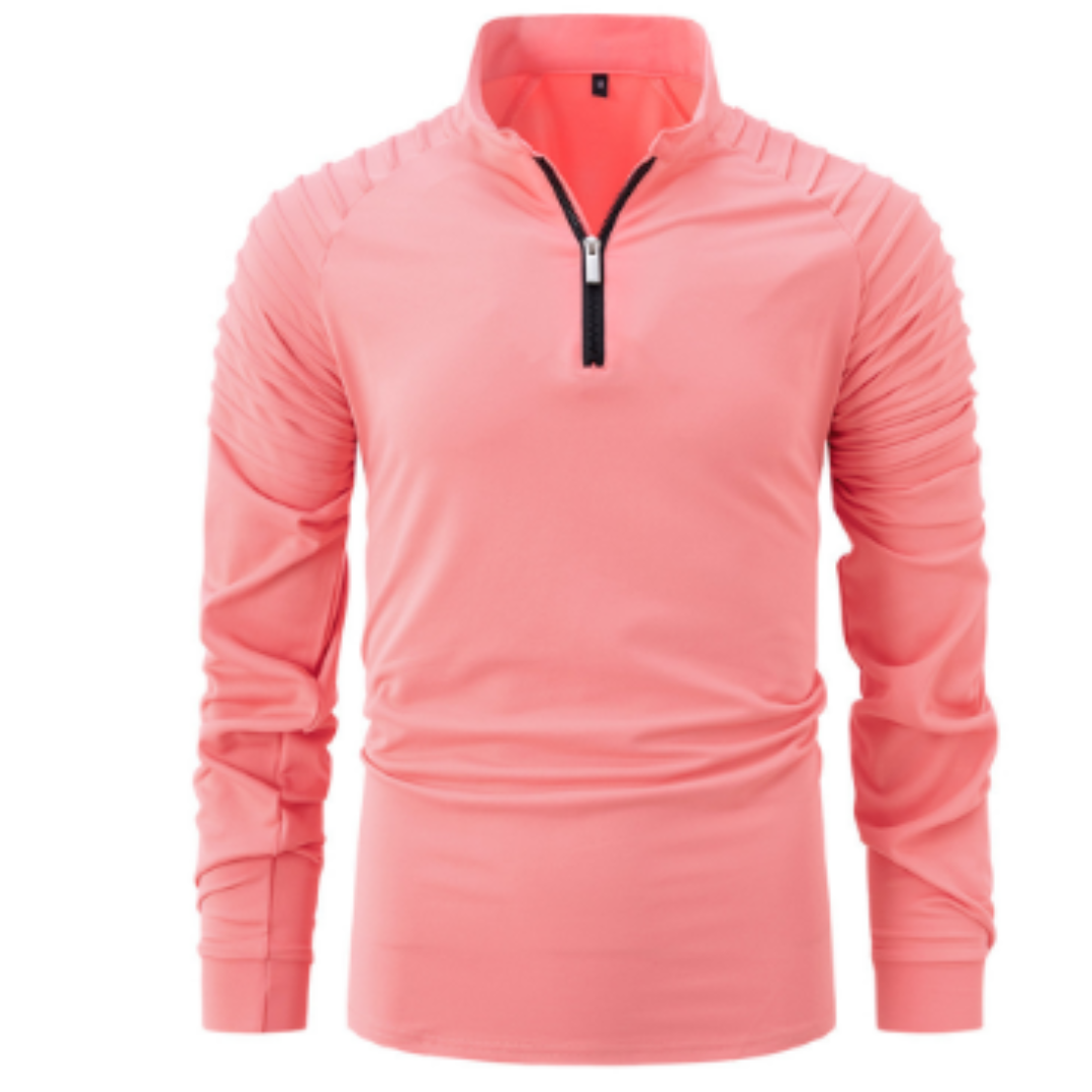 Maglione Da Uomo Manica Lunga Mezza Zip | Invernale
