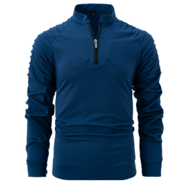 Maglione Da Uomo Manica Lunga Mezza Zip | Invernale