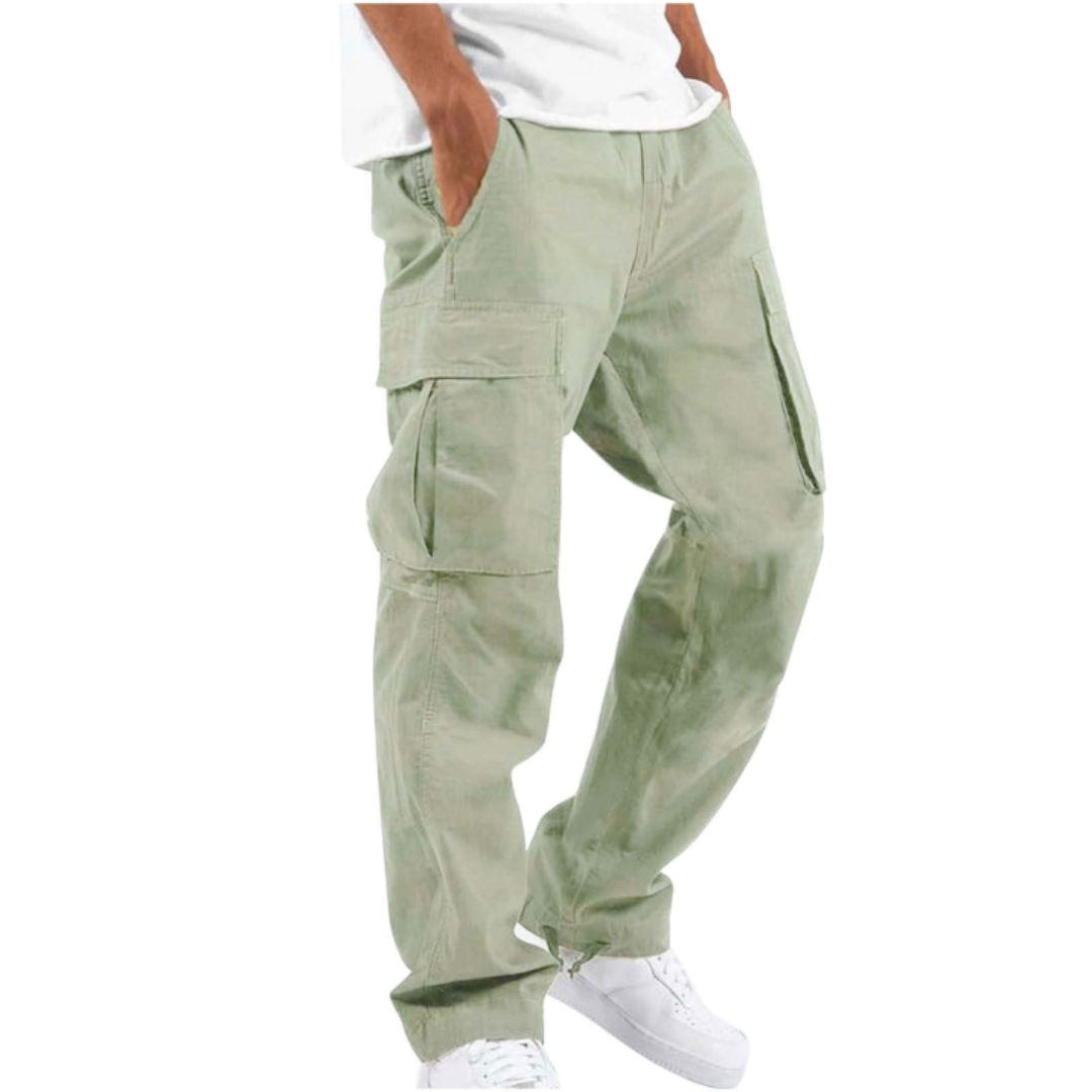 Pantalone Cargo Da Uomo | Gamba Larga