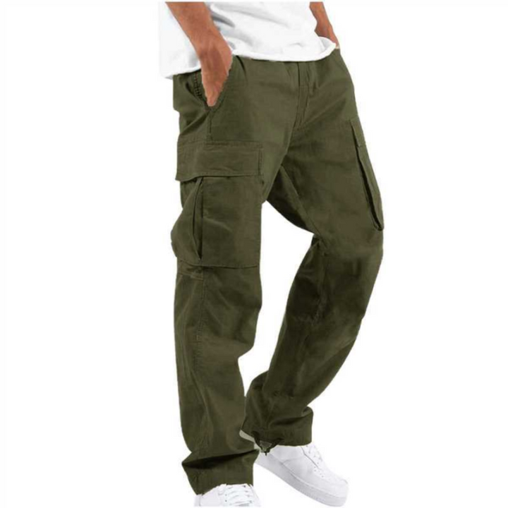 Pantalone Cargo Da Uomo | Gamba Larga