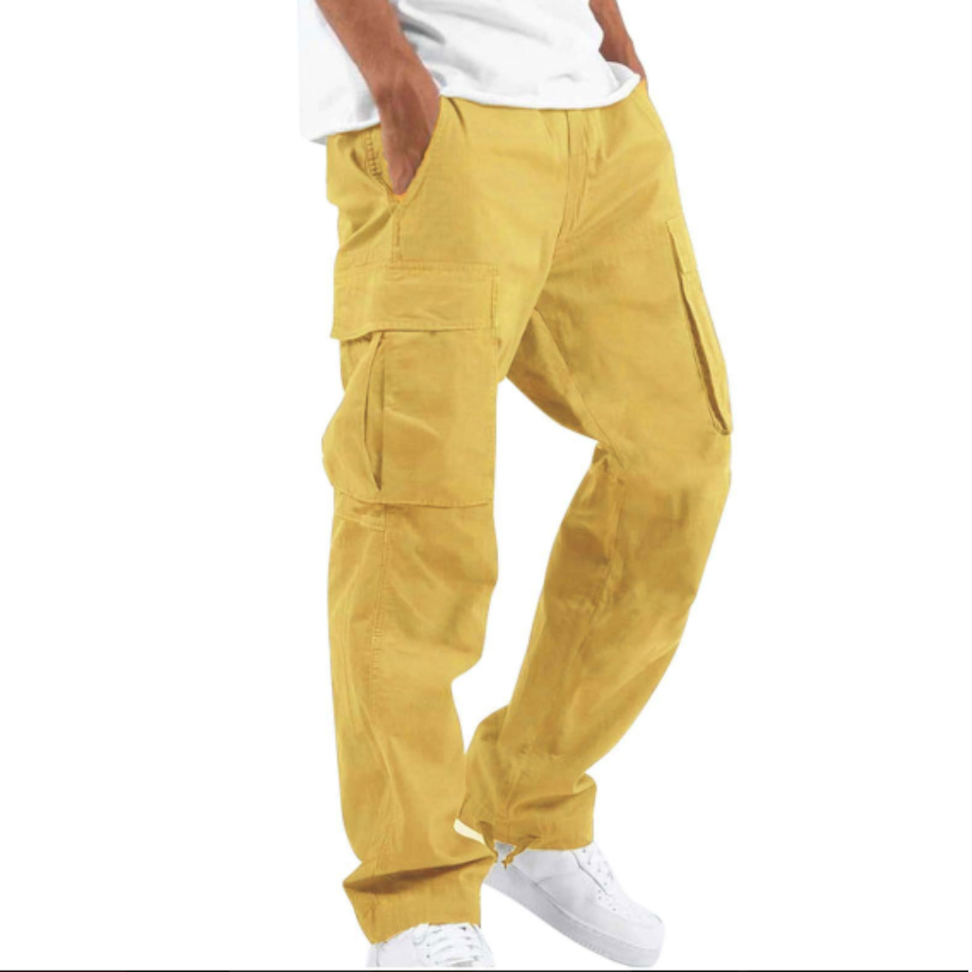 Pantalone Cargo Da Uomo | Gamba Larga