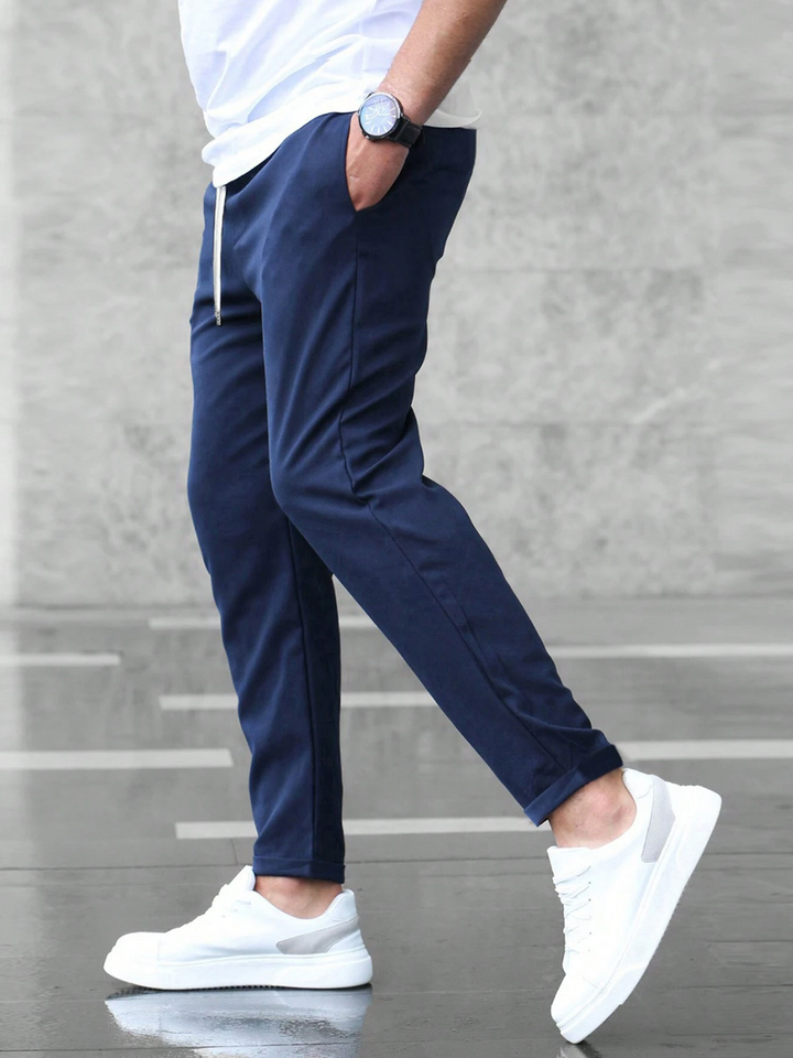 Pantaloni Elasticizzati Da Uomo | Con Tasca