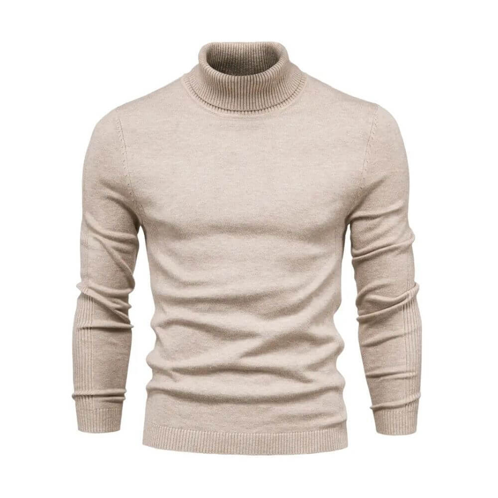 Anthony Maglione Uomo a Coste con Collo – Caldo, Confortevole e Versatile