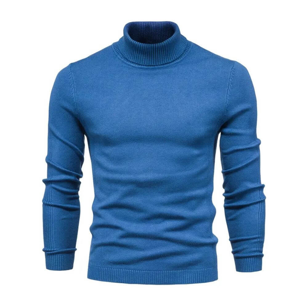 Anthony Maglione Uomo a Coste con Collo – Caldo, Confortevole e Versatile