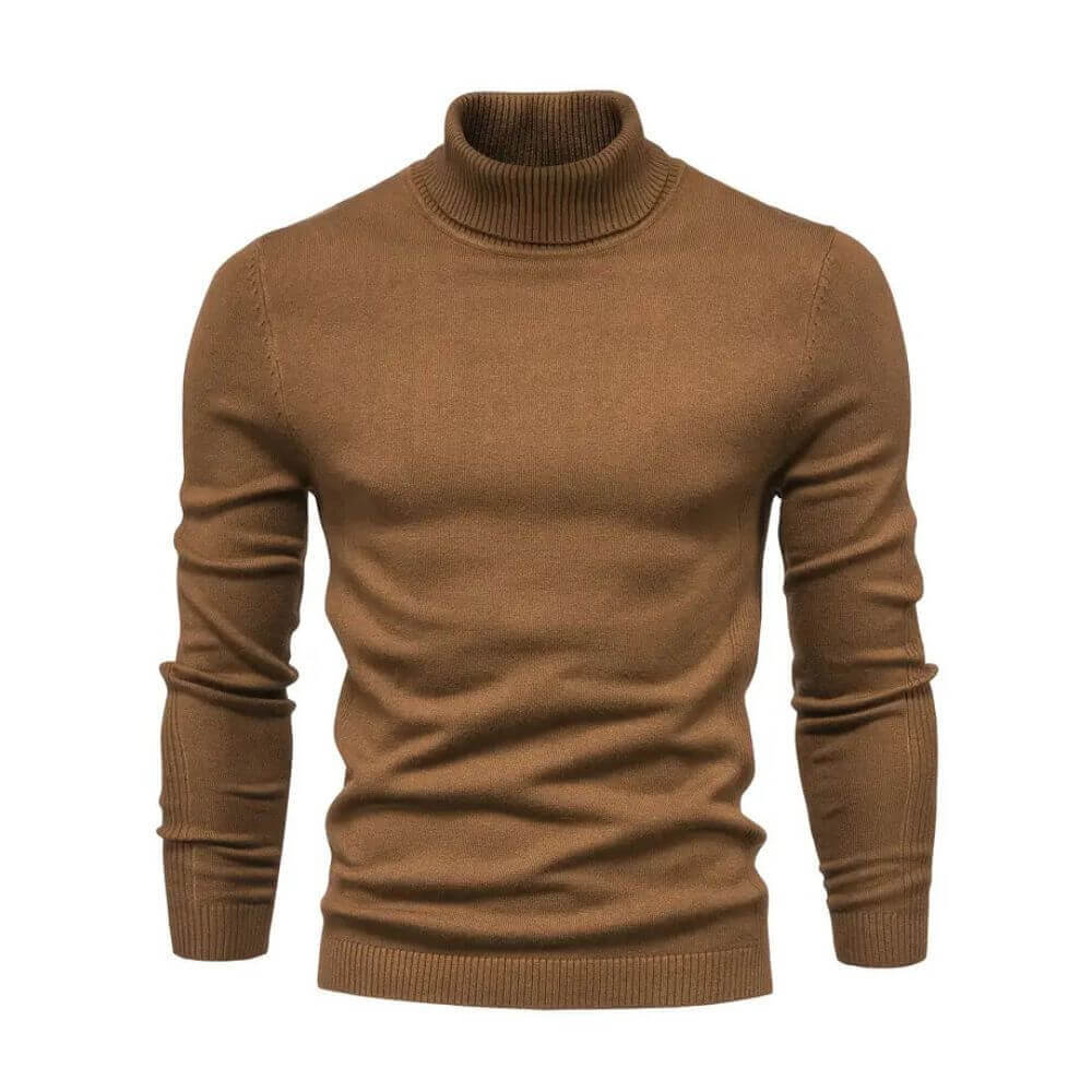 Anthony Maglione Uomo a Coste con Collo – Caldo, Confortevole e Versatile