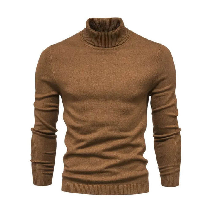 Anthony Maglione Uomo a Coste con Collo – Caldo, Confortevole e Versatile