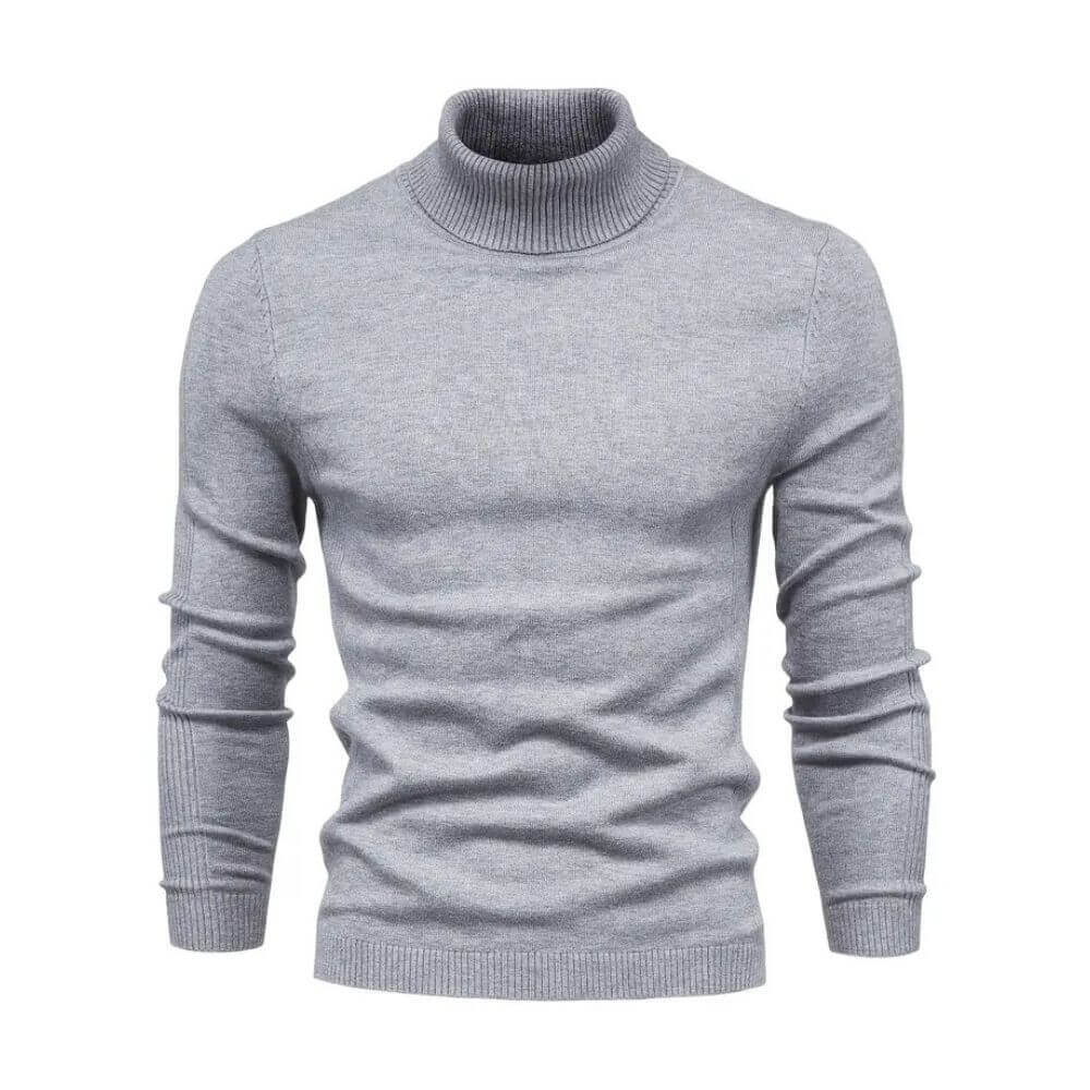 Anthony Maglione Uomo a Coste con Collo – Caldo, Confortevole e Versatile