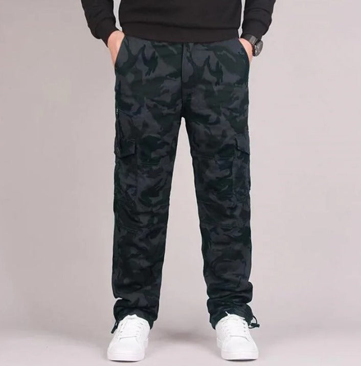Pantaloni Cargo Dritti Da Uomo | Con Tasche
