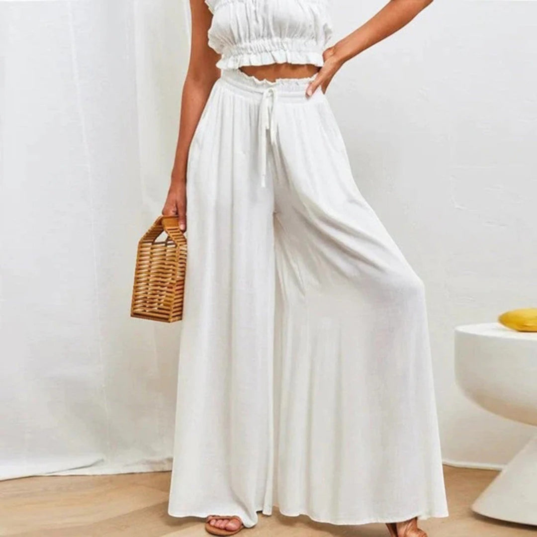 Anaëlle | Pantaloni Casual A Gamba Larga Da Donna | Estate