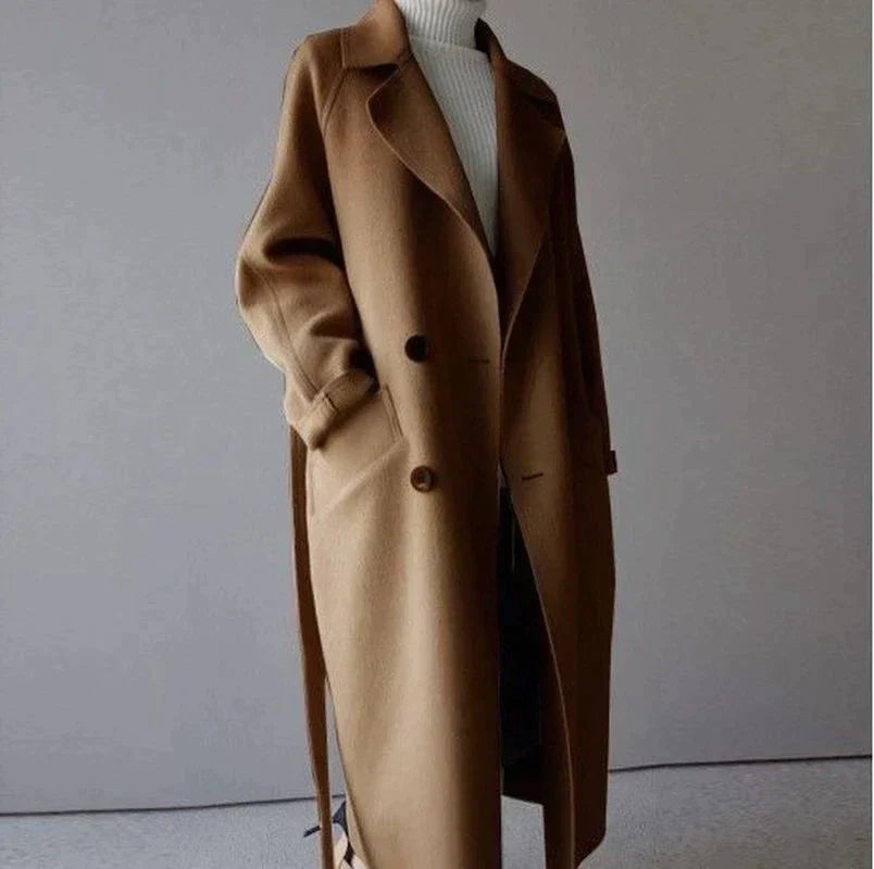 Cappotto Lungo Per Donna | Con Cintura