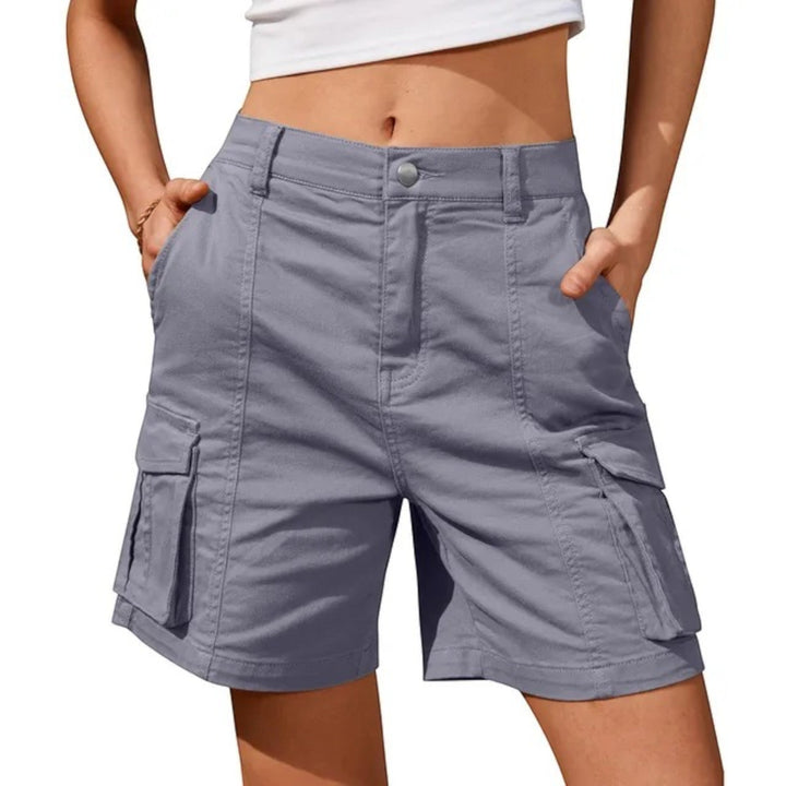 Pantaloncini Cargo Comodi Da Donna | Vita Alta