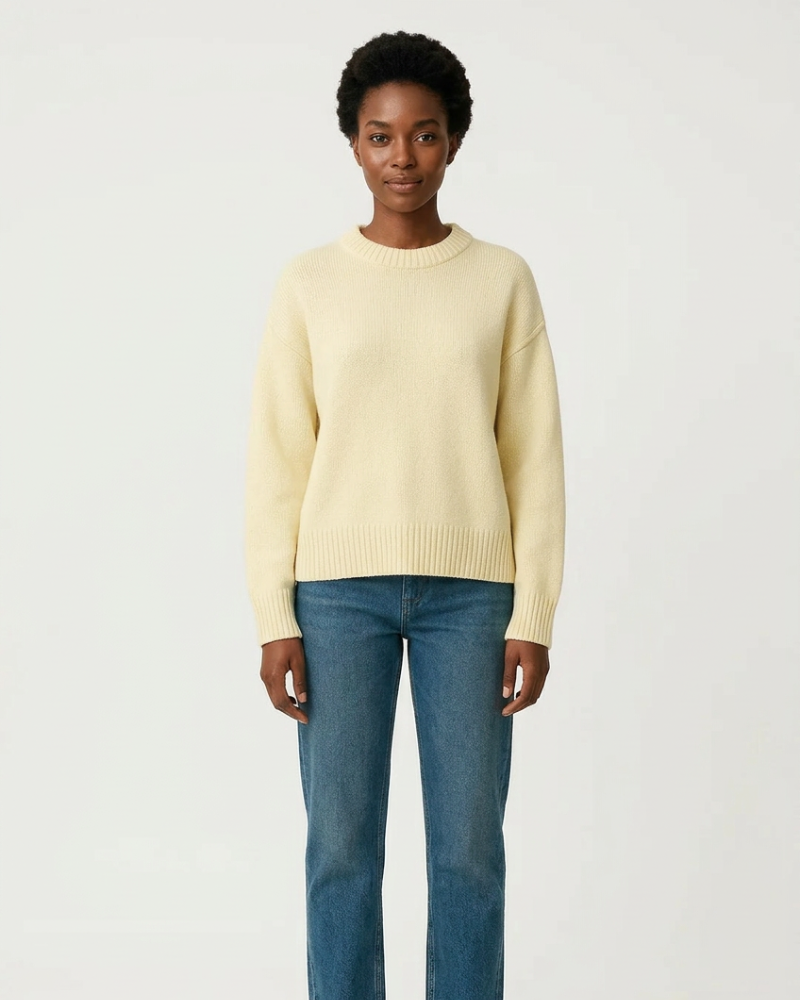 Sassy Maglione Donna Girocollo – Maglia Casual Morbida, Vestibilità Regolare