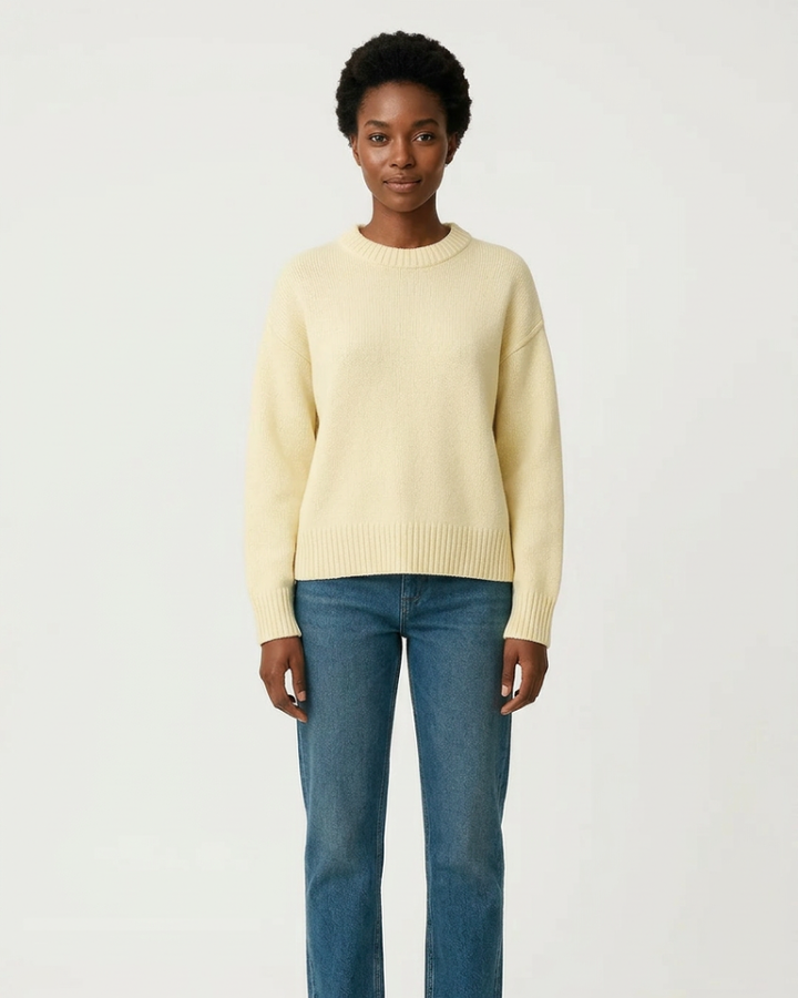 Sassy Maglione Donna Girocollo – Maglia Casual Morbida, Vestibilità Regolare