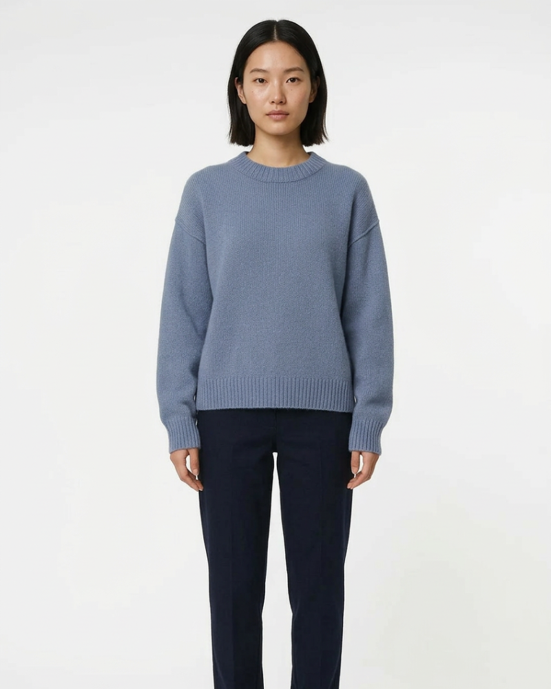 Sassy Maglione Donna Girocollo – Maglia Casual Morbida, Vestibilità Regolare