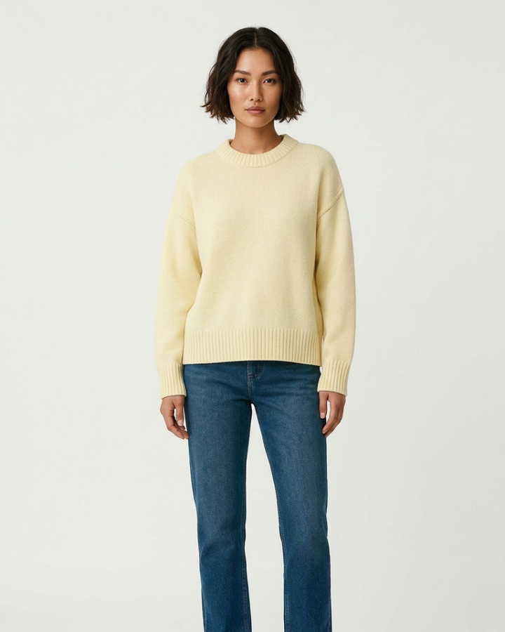 Sassy Maglione Donna Girocollo – Maglia Casual Morbida, Vestibilità Regolare