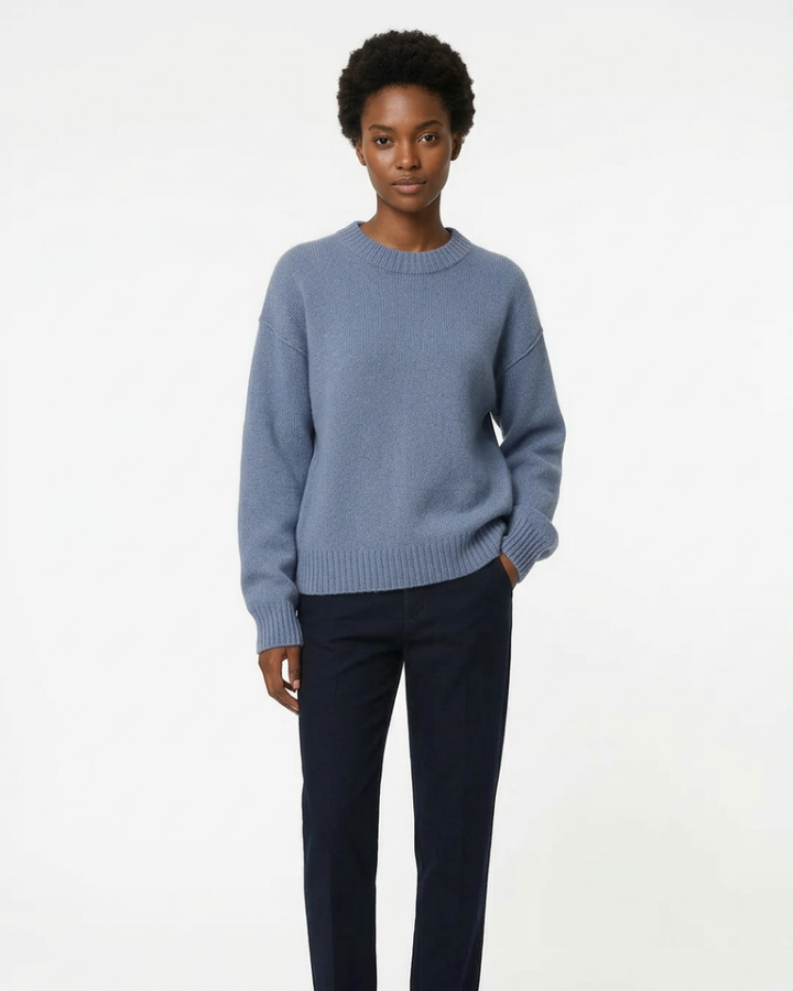 Sassy Maglione Donna Girocollo – Maglia Casual Morbida, Vestibilità Regolare